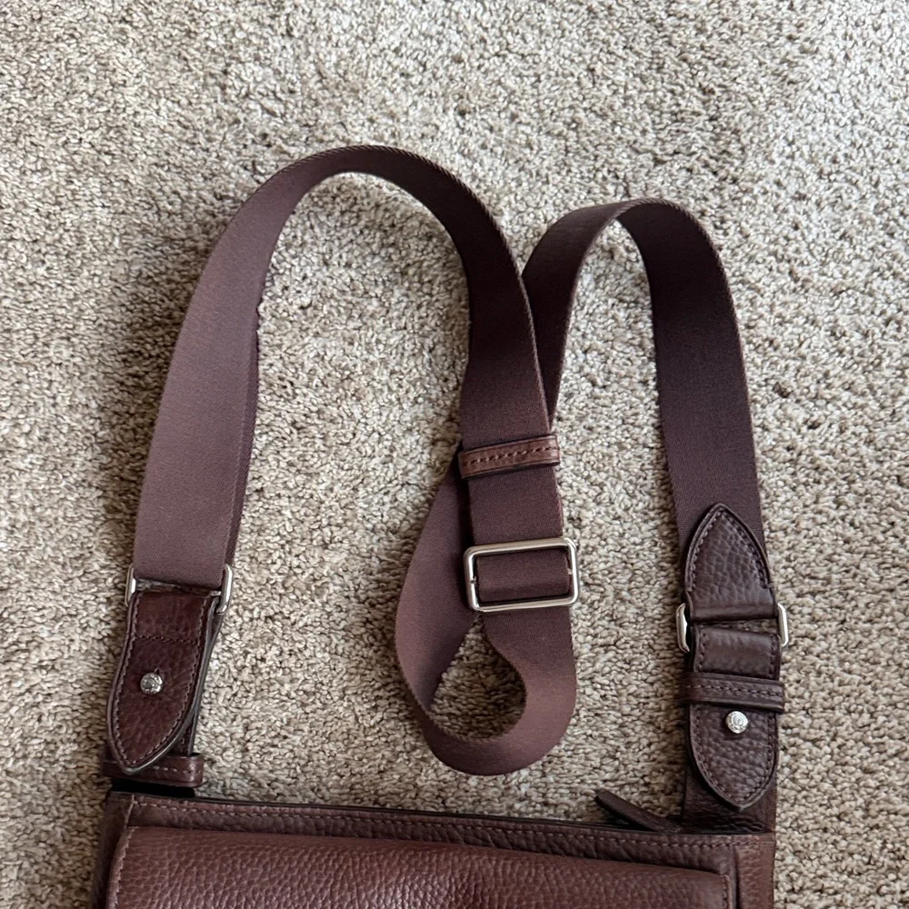 TUMI Vintage Brown Leather Men's Bag